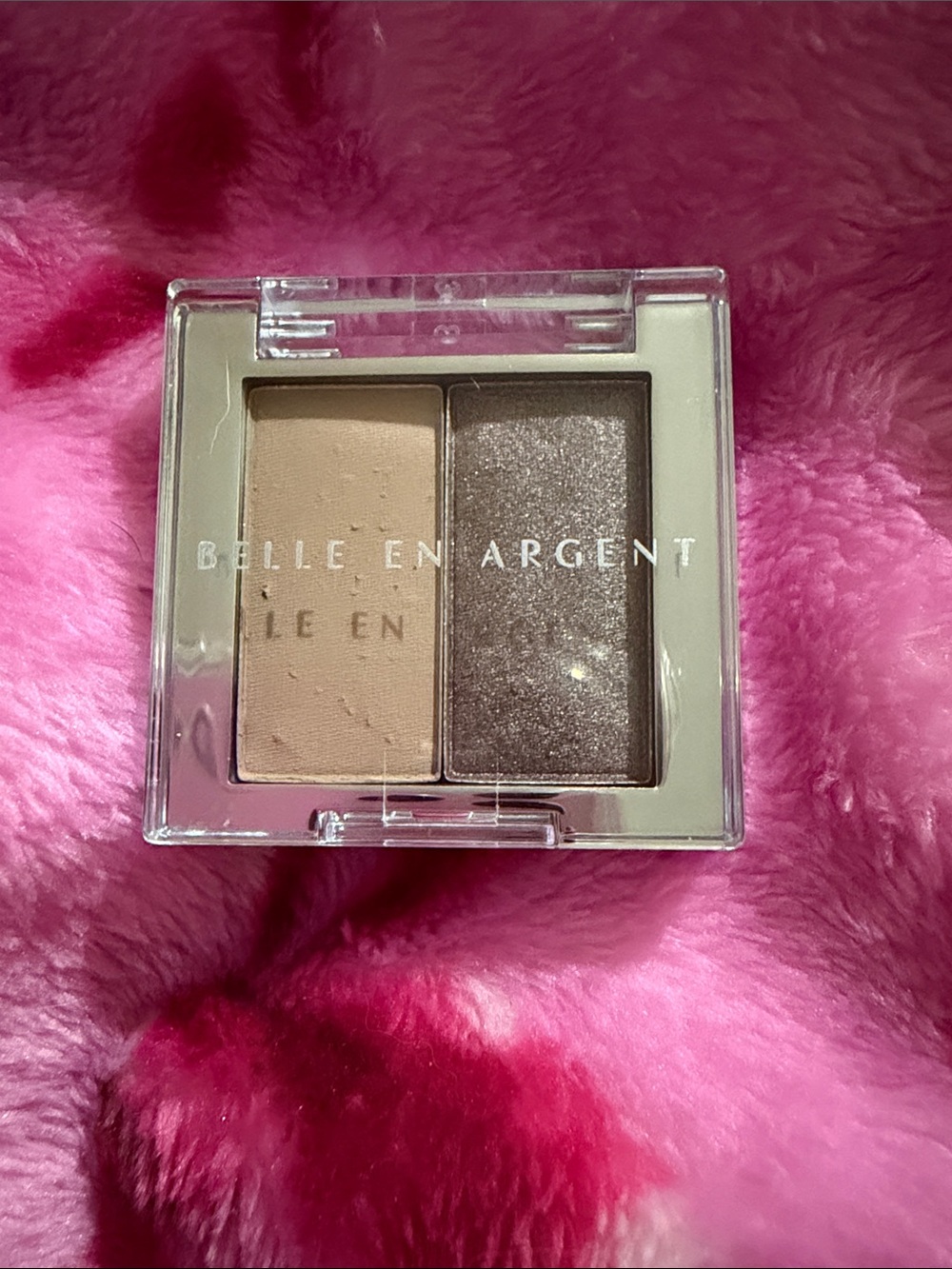 Belle En Argent Dual Eyeshadow - Champagne Beige & Shimmery Taupe